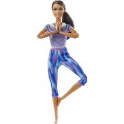 Barbie Snodata Capelli Castano Scuro GXF06