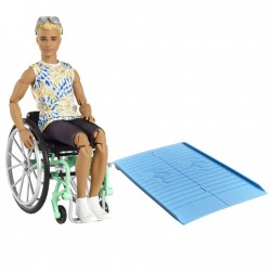 Barbie Fashionistas Ken Sedia a Rotelle