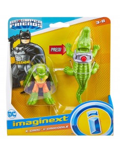 Imaginext DC Super Friends K.Croc e Crocodile