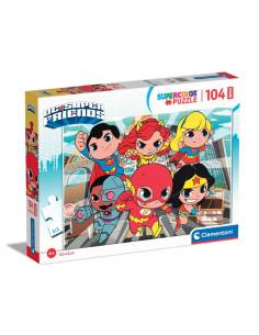 Clementoni Puzzle DC Comics 104 Pezzi Maxi