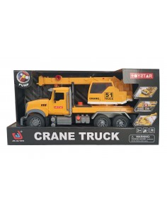 Camion Cantiere con Gru Luci e Suoni