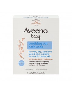 Aveeno Baby Bagno Lenitivo con Avena 5x21g