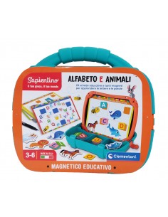 Clementoni Sapientino Valigetta Magnetica Alfabeto e Animali
