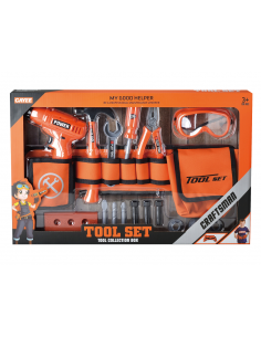 Set Attrezzi Giocattolo con Cintura e Accessori