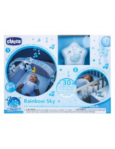 Chicco Arco Lettino Rainbow Sky Azzurro