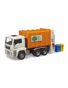 Bruder MAN TGA Camion dei Rifiuti a Caricamento Posteriore 02772