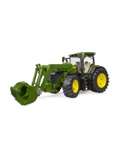 Bruder Trattore John Deere 7R con Caricatrice Frontale 03151