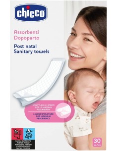 Chicco Assorbenti dopoparto a 3 strati 30pz