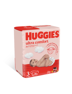 Huggies Pannolini Ultra Comfort Tg. 3 Midi 4-9kg 21pz