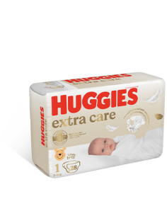 Huggies Pannolini Extra Care Tg.1 2-5kg 28pz
