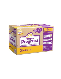 Pampers Progressi Quadripack Tg. 2 3/6 Kg