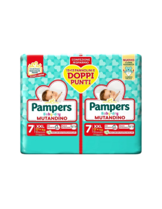 Pampers Baby Dry Mutandino Tg.7 XXL 17kg+ 26pz