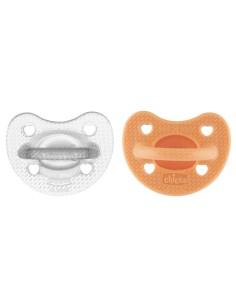 Chicco Gommotto Physioforma Soft Luxe 6-16m Silicone Bimba 2pz