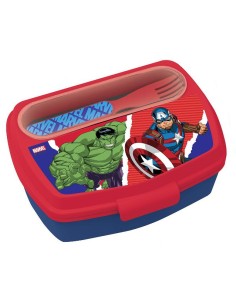 Portamerenda con Posate Avengers
