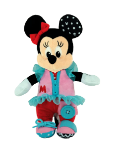 Clementoni Baby Minnie Dress Me Up Peluche