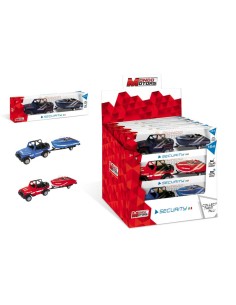 Jeep Security Con Gommone 1:64 Assortiti