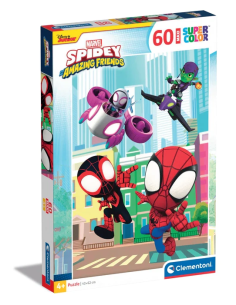 Clementoni Puzzle Spidey & Friends 60 Pezzi Maxi