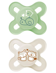 Mam Succhietto Original Start 0-2m Silicone 2pz