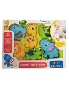 Baby Clementoni Animali Tocca e Impara