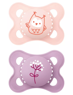 Mam Succhietto Original 2-6m Silicone Bimba 2pz