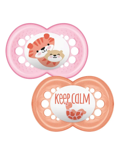 Mam Succhietto Original 6m+ Caucciù Bimba 2pz