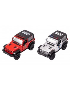 Jeep Wrangler Polizia Firefighter Die Cast