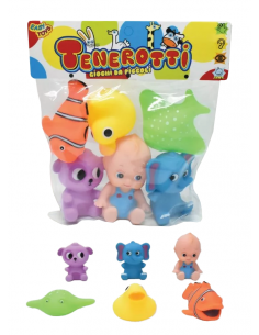 Tenerotti Bebè con Animali 6pz
