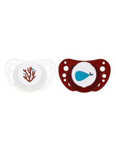 Chicco Succhietto Air Lumi 16-36m Silicone 2pz