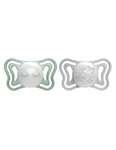 Chicco Succhietto Light Lumi 16-36m Silicone 2pz