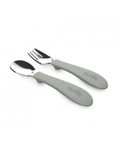 Nuvita Set Posate Acciaio Inox Verde 8472