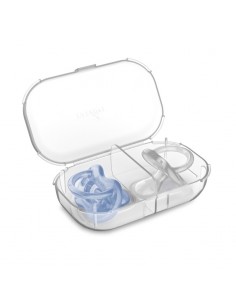 Nuvita Succhietto Orthosoft 0m+ Silicone Bimbo 2pz