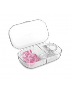 Nuvita Succhietto Orthosoft 0m+ Silicone Bimba 2pz