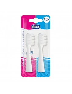 Chicco Testine per Spazzolino Elettrico 2pz