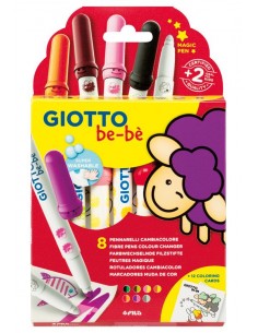 Giotto Be-Bè 8 Pennarelli Cambiacolore