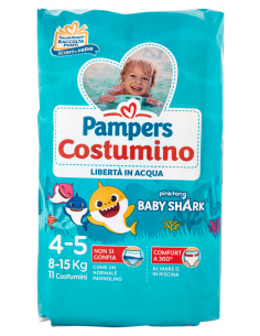 Pampers Costumino Tg. 4-5 Maxi 11pz