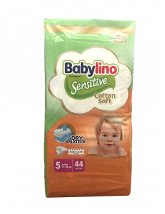 Babylino Sensitive Tg.5 Junior Tripack 11-25kg 44pz