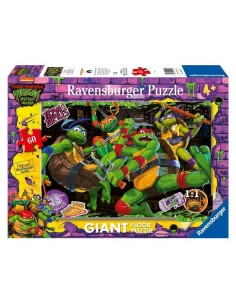 Ravensburger Giant Puzzle Tartarughe Ninja 60 Pezzi