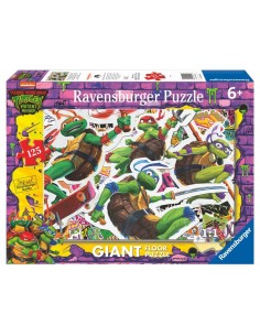 Ravensburger Giant Puzzle Tartarughe Ninja 125 Pezzi