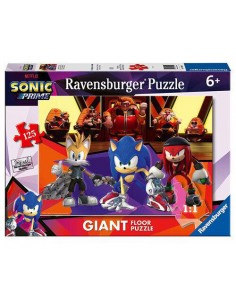 Ravensburger Giant Puzzle Sonic 125 Pezzi