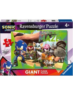 Ravensburger Giant Puzzle Sonic 60 Pezzi
