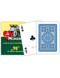 Carte Poker 98 Blu Modiano