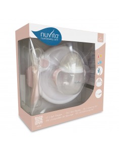 Nuvita Set Pappa 3pz 6m+ Rosa