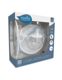 Nuvita Set Pappa 3pz 6m+ Blu