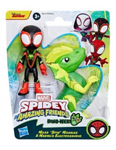 Spidey Miles Morales & Marvel's Electrosaurus G01210