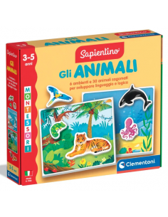 Clementoni Sapientino Montessori Gli Animali