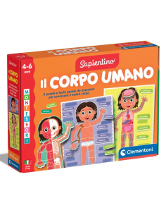Clementoni Sapientino Montessori Il Corpo Umano