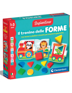 Clementoni Sapientino Montessori Il Trenino delle Forme