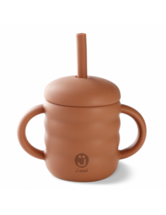 J Bimbi My Home Cup 160ml 6m+ Silicone Mattone
