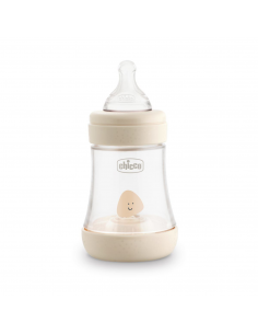 Chicco Biberon Anticolica Perfect 5 0m+ Flusso Lento 150ml Beige