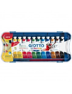 Giotto Tempera Extra Fine 12 tubetti